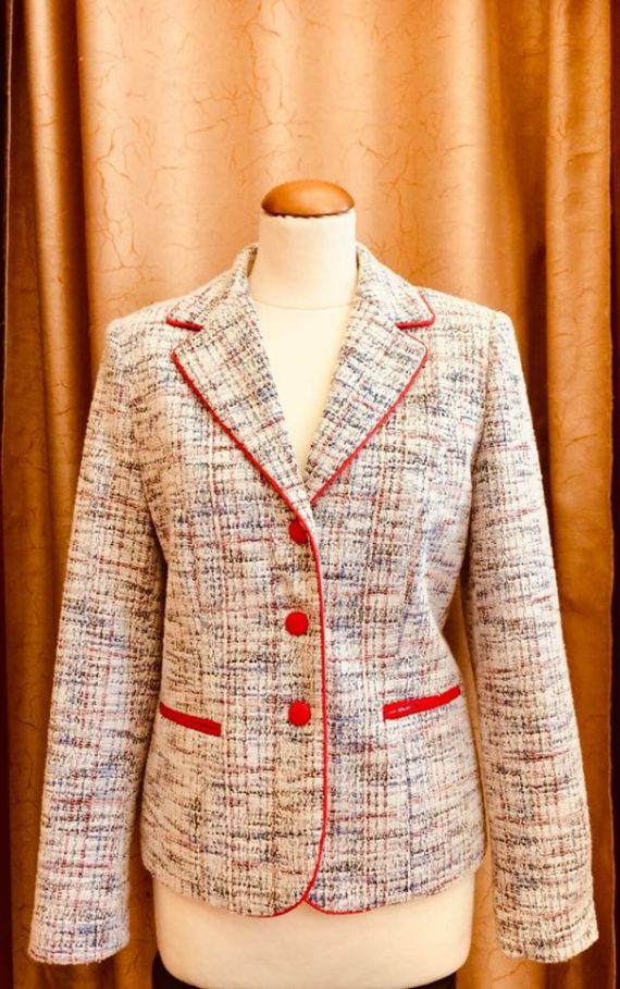 Chaqueta Cheviot Cuadros