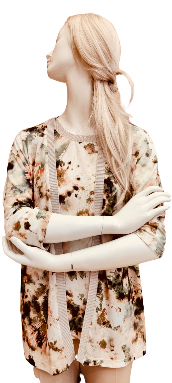 Twin Set Estampado Flores (talla 40)