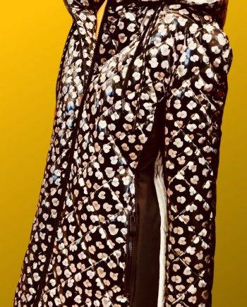 Parka Estampado Palomitas Brillo Satinado - Imagen 8