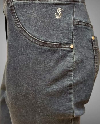 Pantalón Vaquero Marino Cintura Elástica - Imagen 4