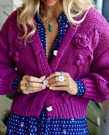 Chaqueta Borgoña Cozy - Imagen 2
