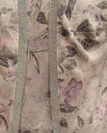 FALSO TWIN SET FLORES GRIS - Imagen 2