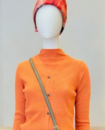 Chaqueta de punto Naranja
