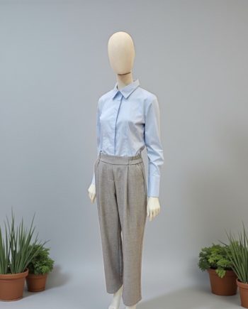 Pantalón Gris Oversize